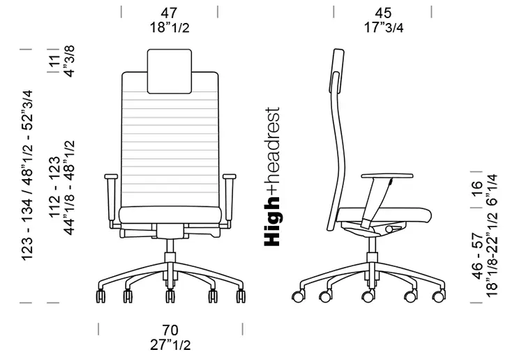Dama High Hardrest Dama High Hardrest